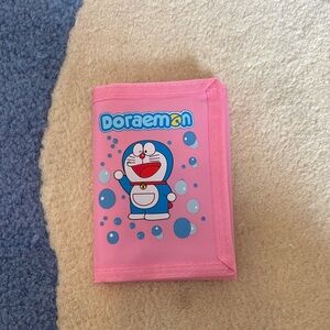Doraemon Pink Wallet 1970s dead stock